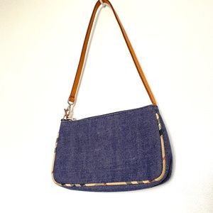 Burberry Denim Mini Shoulder Bag